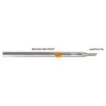 Thermaltronics S75BVF030. Soldering tip bevelled 45° 3,00mm (0,12"), only bevelled surface tinned