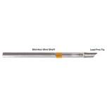 Thermaltronics S75BVF050. Soldering tip bevelled 45° 5,00mm (0,20"), only bevelled surface tinned