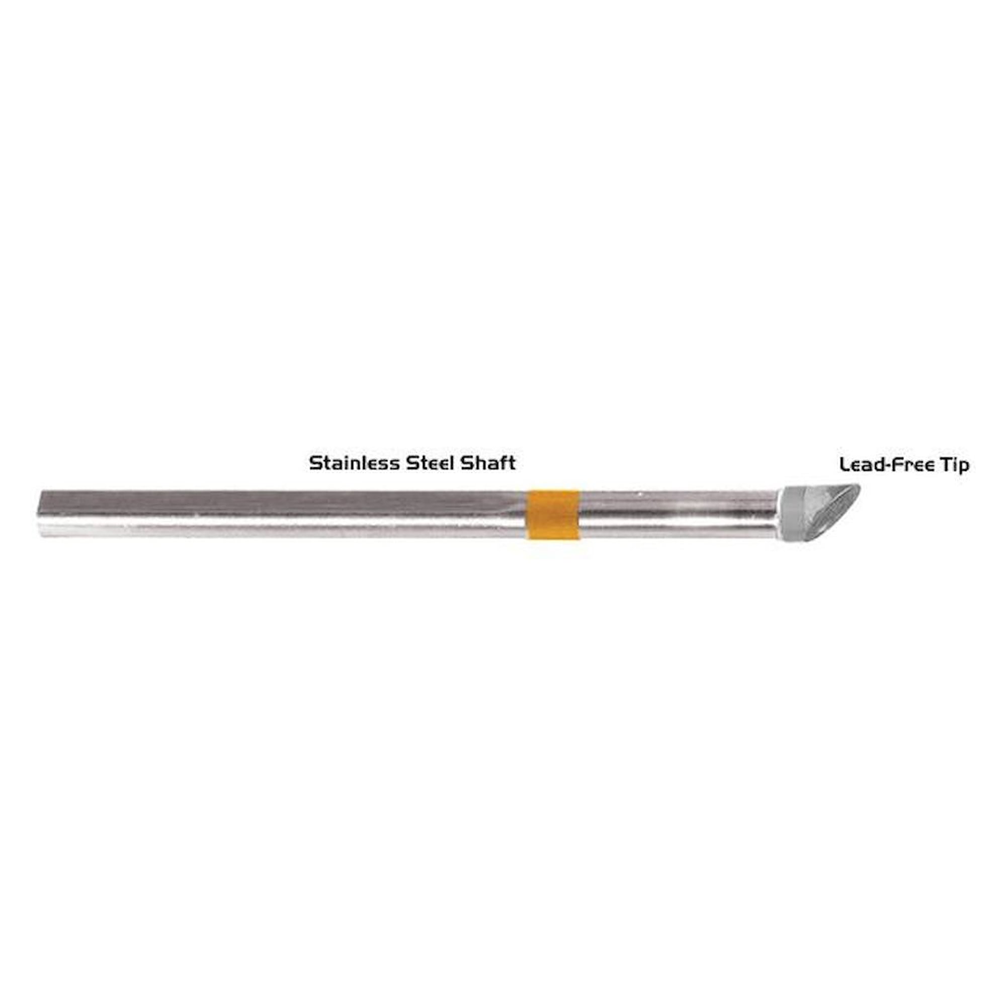 Thermaltronics S75WV080. Lötspitze Huf-Form w/Dent 45° 8,00mm (0,12")