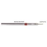 Thermaltronics S80BVF020. Soldering tip bevelled 45° 2,00mm (0,08"), only bevelled surface tinned