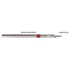 Thermaltronics S80C001. Soldering tip conical 0,10mm (0,004"), Micro Fine