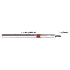 Thermaltronics S80CH006. Soldering Tip Chisel 30° 0.6mm (0.024"), Micro Fine