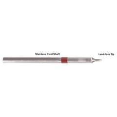 Thermaltronics S80CH010A. Soldering tip chisel 30° 1.0mm (0.04")