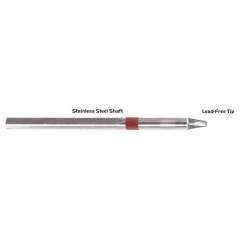 Thermaltronics S80Ch025. Soldering Tip Chisel 30° 2.5mm (0.10")