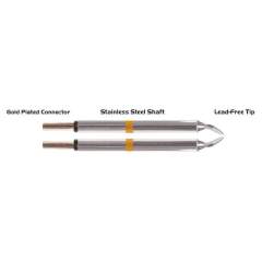 Thermaltronics T70TZ015. pair of tweezers, soldering tip chisel 30° 1,5mm (0,06")