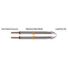 Thermaltronics T70TZ018B. pair of tweezers, soldering tip chisel 30° 1,78mm (0,07")