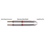 Thermaltronics T80TZ018B. pair of tweezers, soldering tip chisel 30° 1,78mm (0,07")