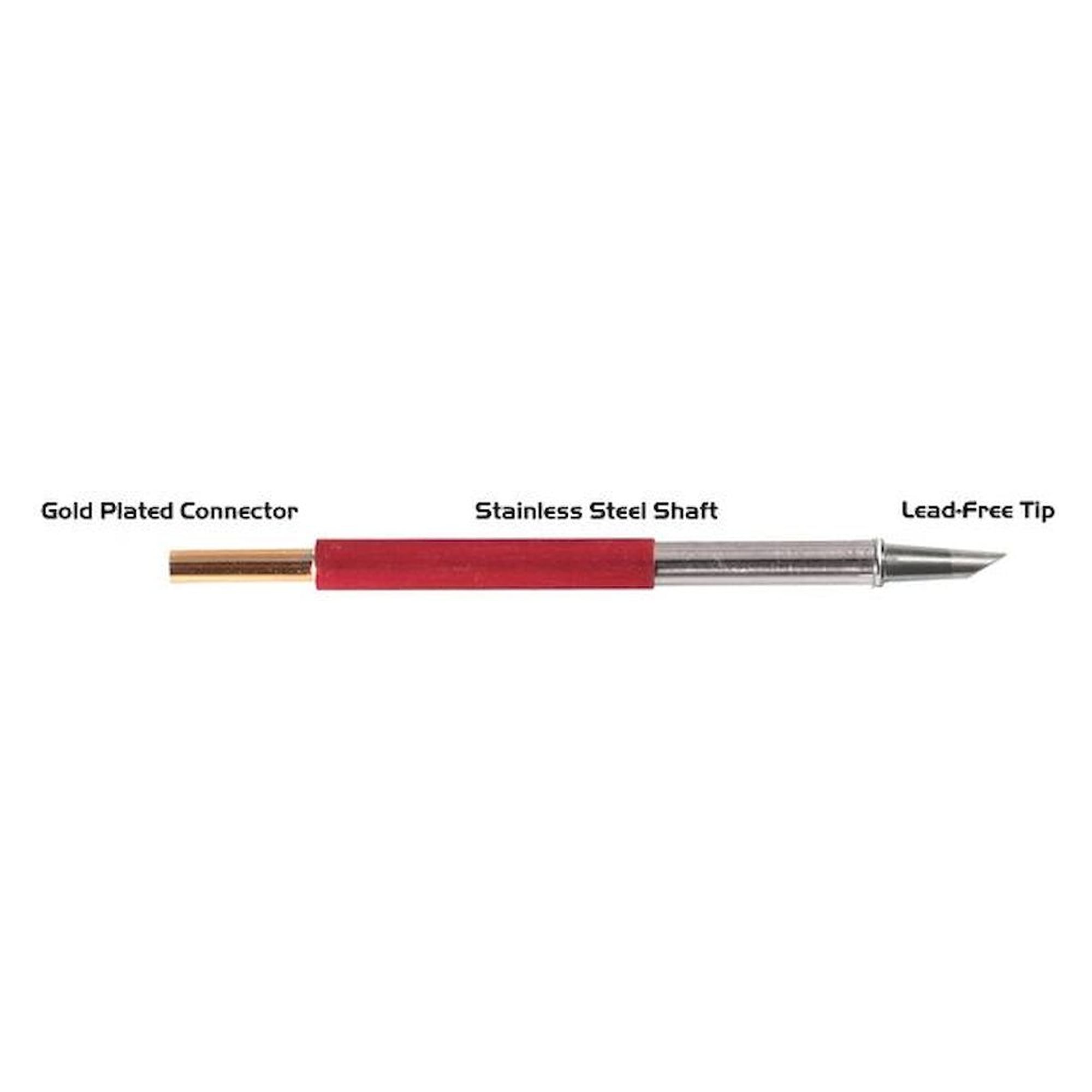 Thermaltronics T80WV031. Lötspitze Huf-Form w/Dent 60° 3,10mm (0,122")