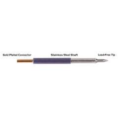 Thermaltronics TM60CH008. 30° 0.8mm (0.031") Micro Fine Soldering Tip Chisel