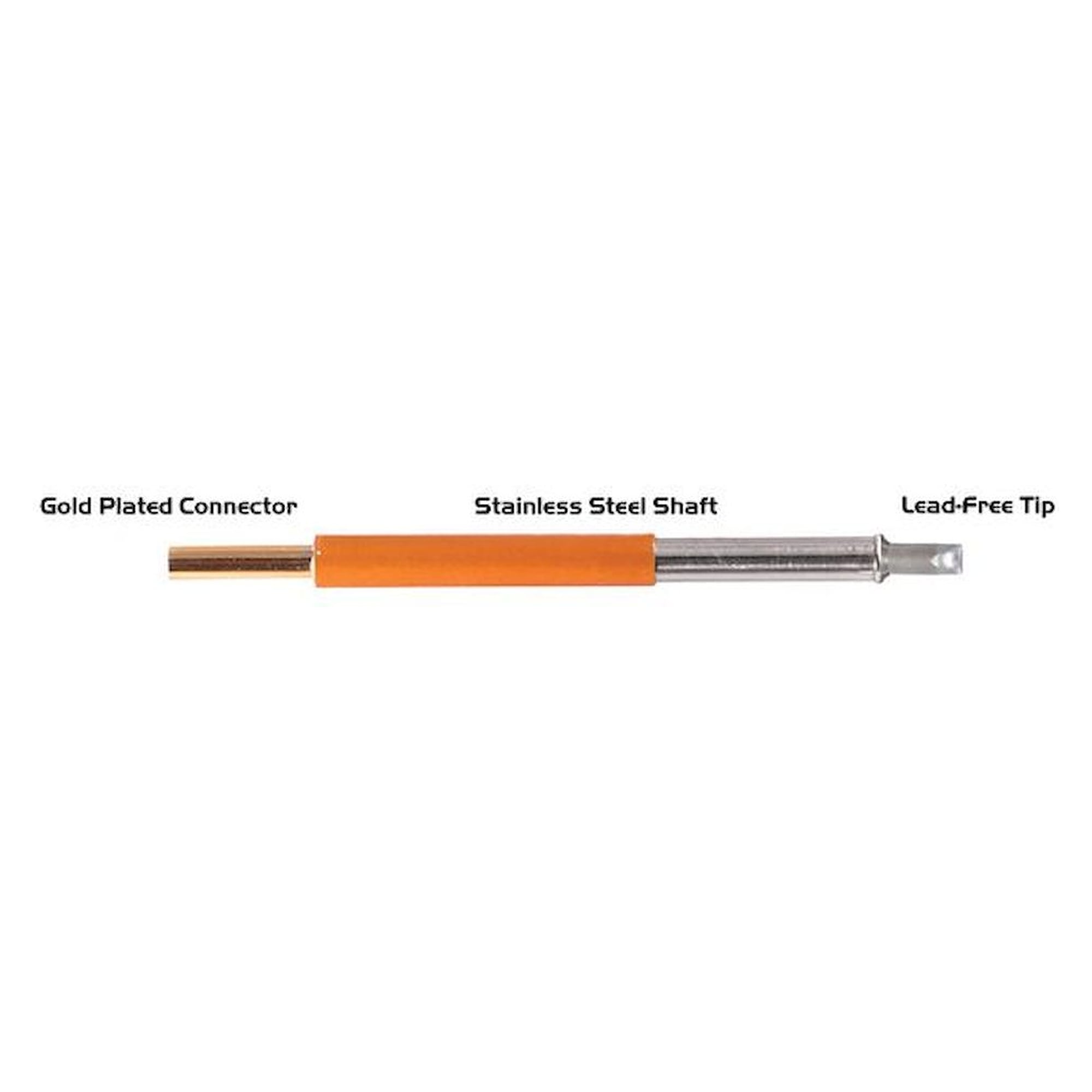 Thermaltronics TM70CH180. Soldering tip chisel 90° 3.0mm (0.12")