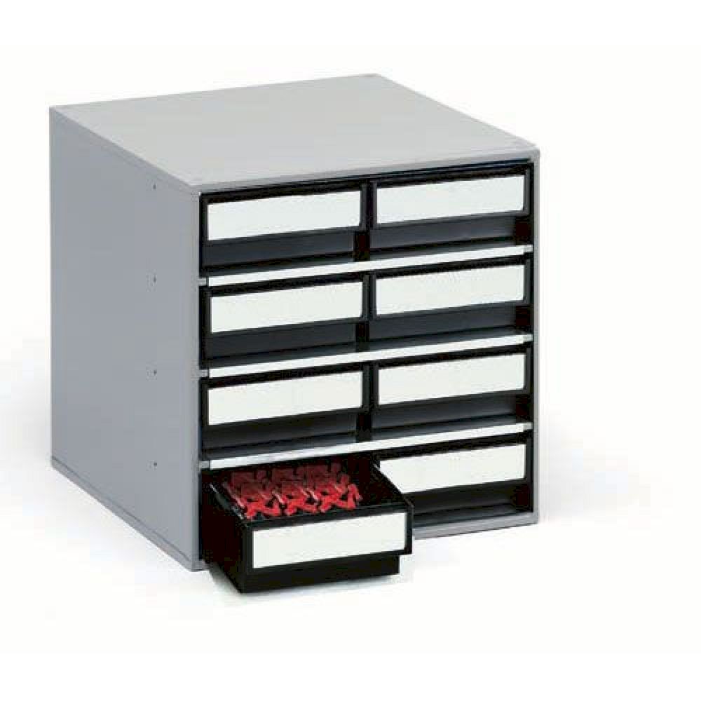 Treston 0840 ESD. Schubladenmagazin mit 8 Schubladen Typ 4020, schwarz 
