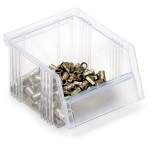 Treston 1525-1. Stacking bin 149x250x130 Crystal clear