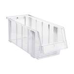 Treston 1950-1. Stacking bin 186x500x182 Crystal clear