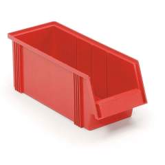 Treston 1950-5. Stacking bin 186x500x182 Red