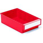 Treston 3020-5. Shelf bin 186x300x82 Red