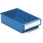 Treston 3020-6. Shelf bin 186x300x82 Blue