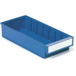 Treston 4020-6. Shelf bin 186x400x82 Blue