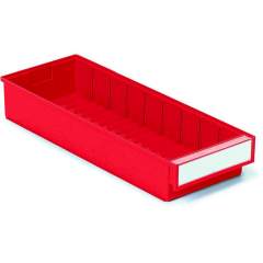 Treston 5020-5. Shelf bin 186x500x82 Red
