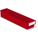 Treston 6015-5. Shelf bin 132x600x100 Red