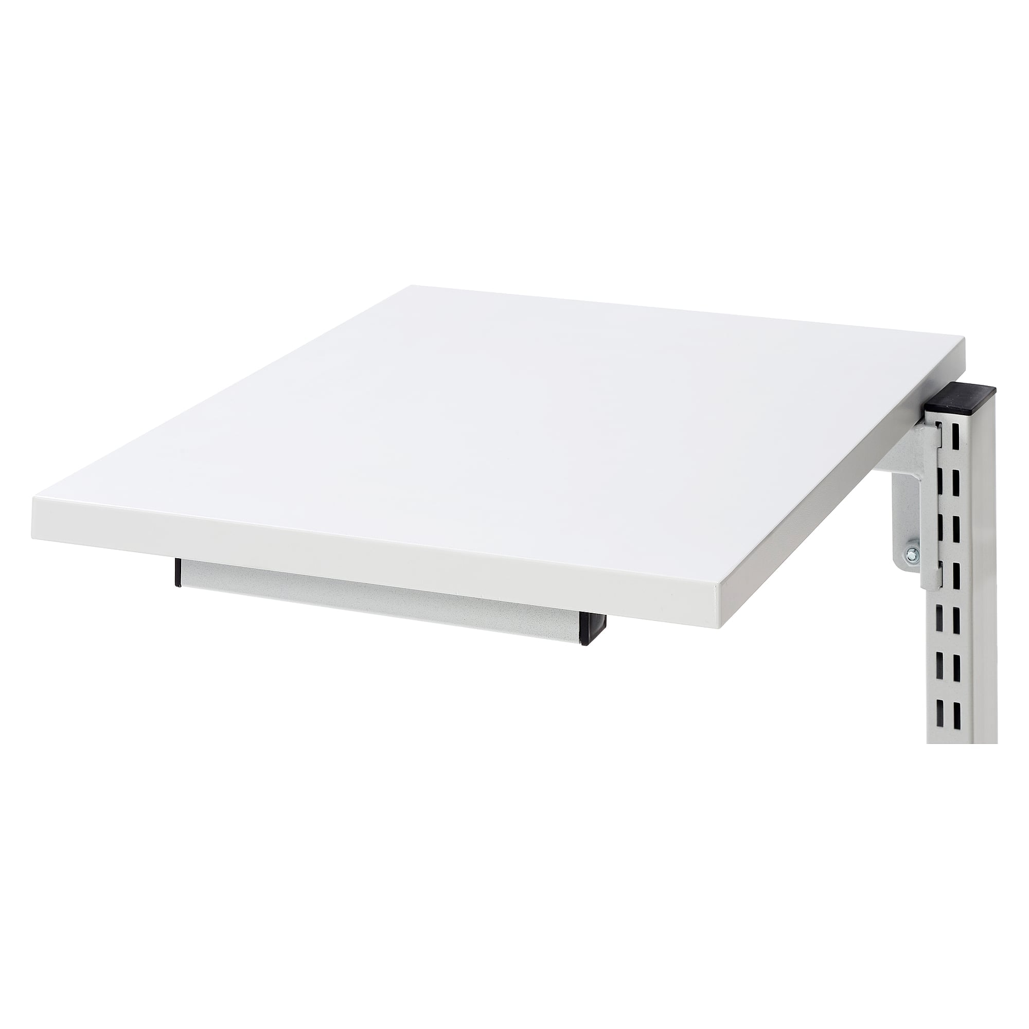 ESD-Ablagebord links mit fest montierten Trägern, 400x500 mm, 40 kg - Treston 92649001P