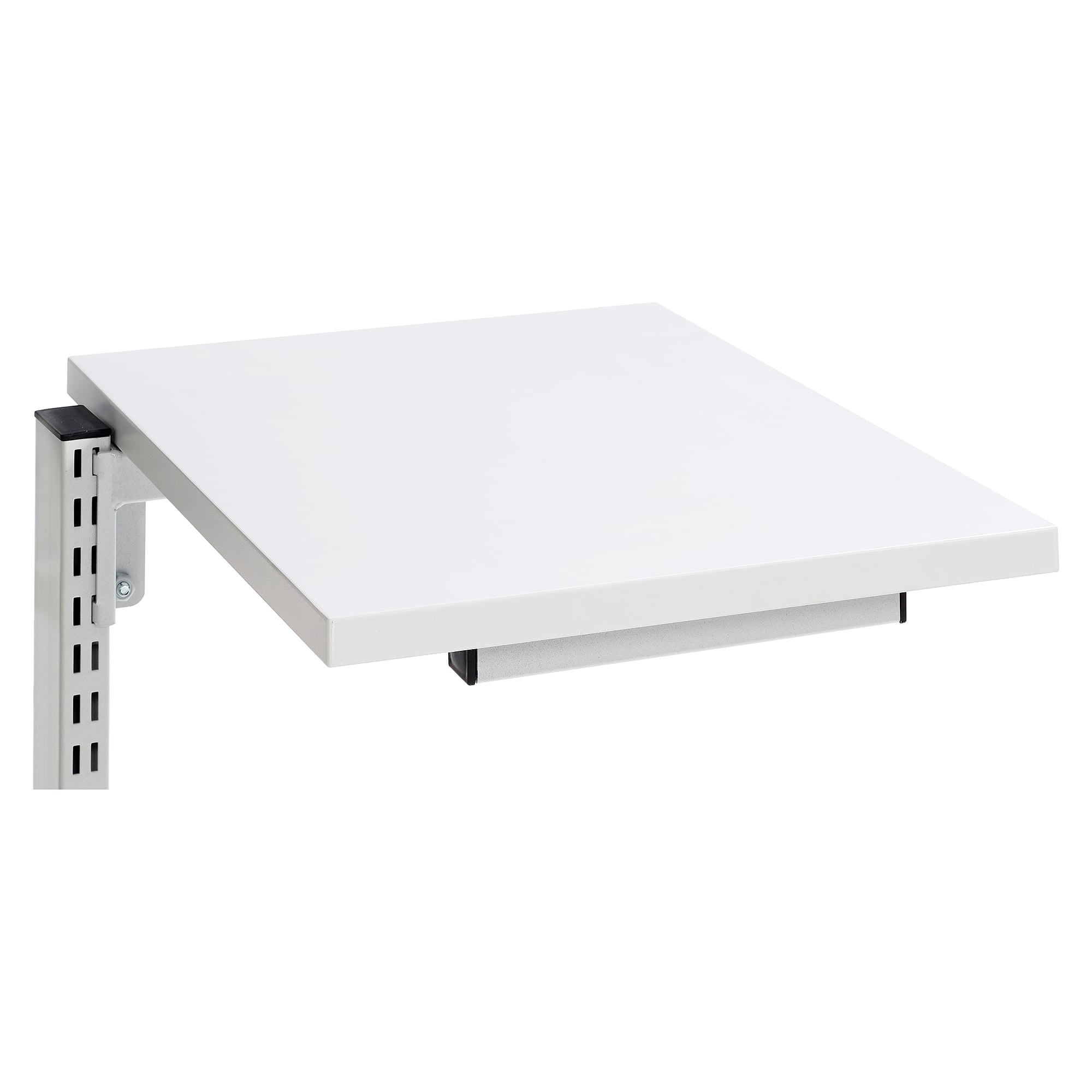 Tablette auxiliaire ESD droite avec supports fixes, 400x500 mm, 40 kg - Treston 92649002P