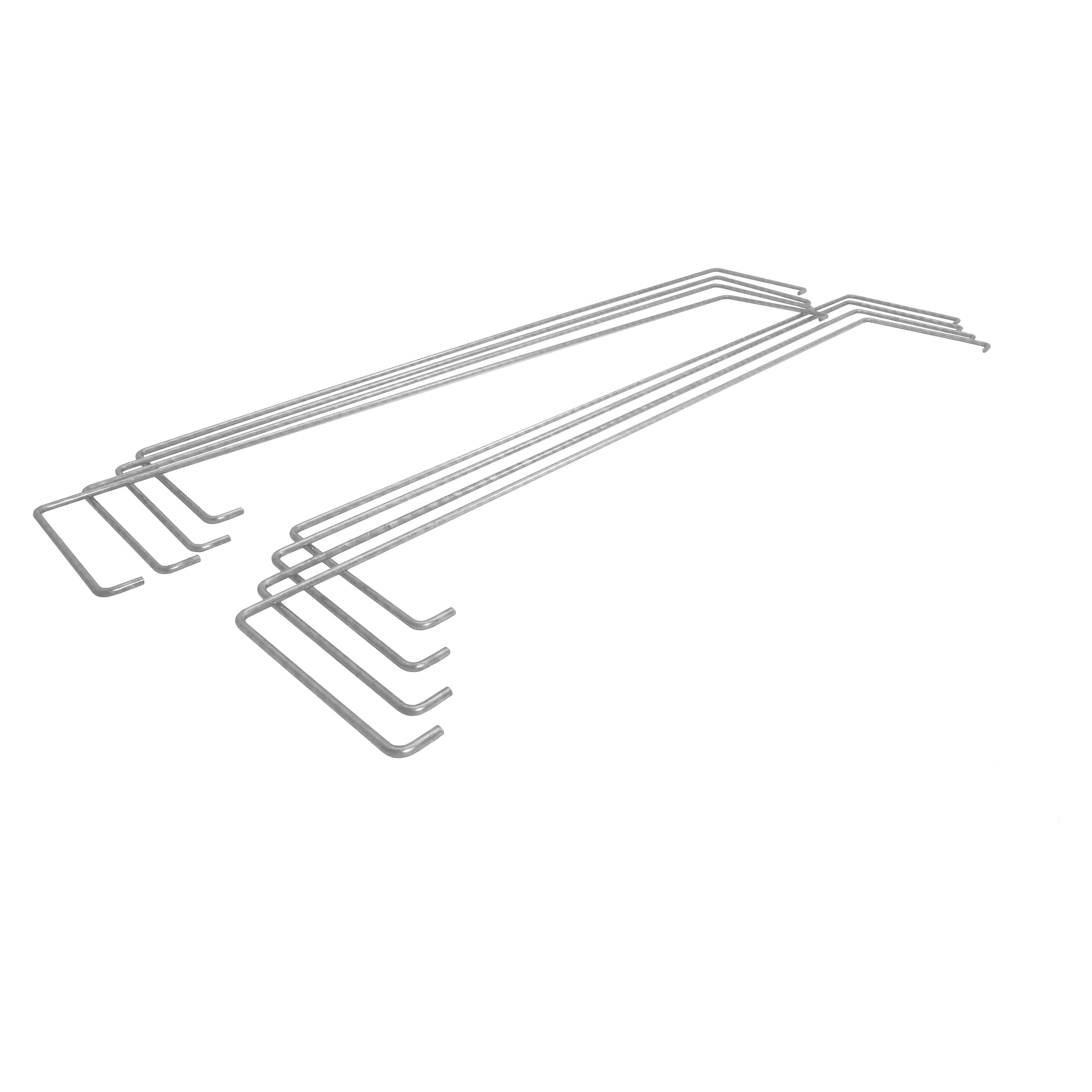 Retaining bar set A-605 for storage bin cabinets series 2440/4840, 8 pcs - Treston A-605