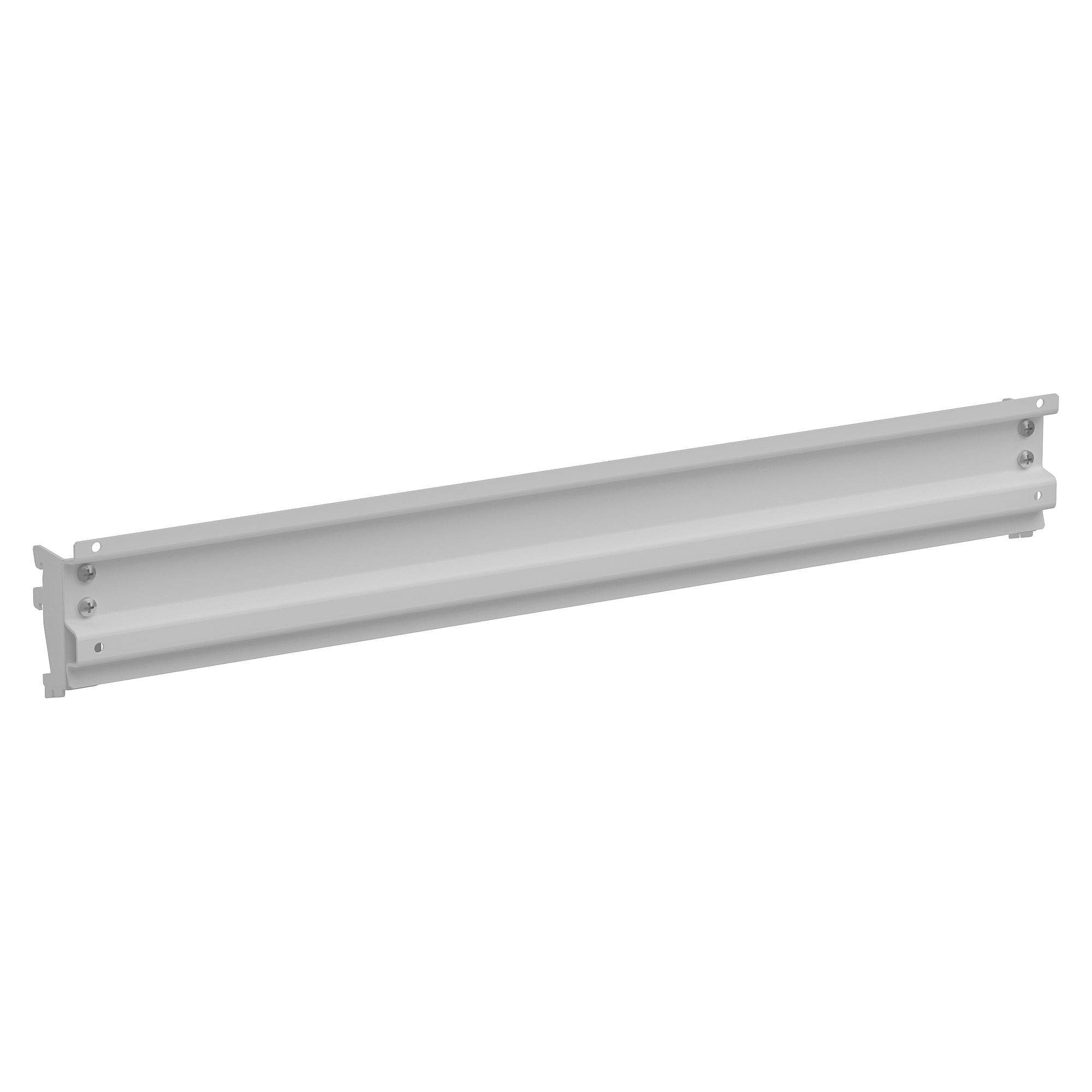 Bin rail for storage bins M900, 895 x 100 mm, light grey - Treston 859152-41