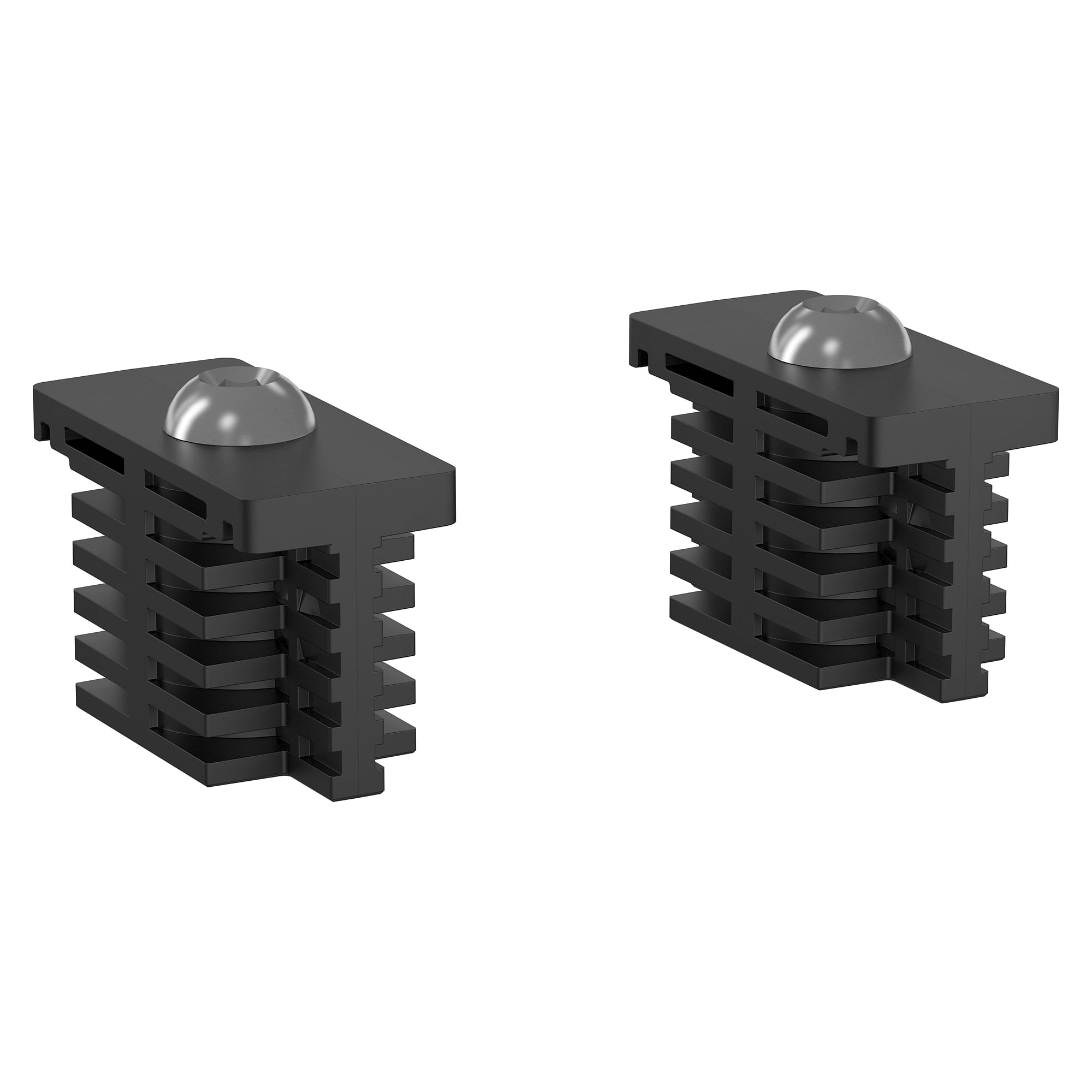 Fixing plug set for upright tubes, 2 pcs, for Concept Ergo, QuatreX and TP - Treston FPSET