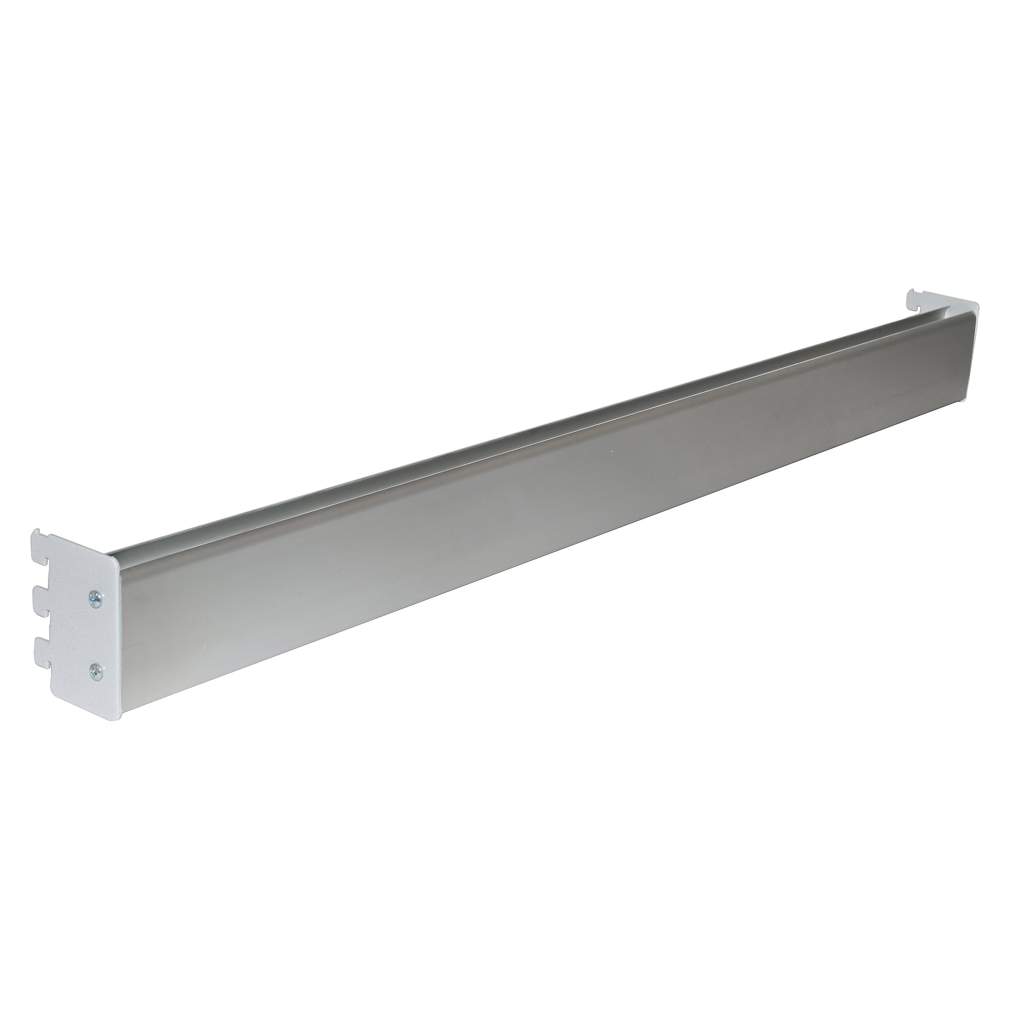 Aluminium bin rail BP M500 for rotating tool panel, WxDxH 486x55x75 mm - Treston BP500C