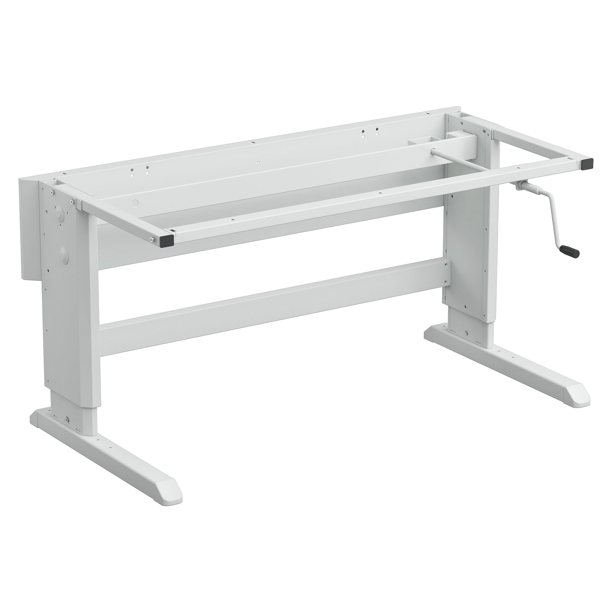 Piètement Concept ESD, réglable en hauteur à manivelle 675-1025 mm, 1200x600 mm, 200 kg - Treston 10149016