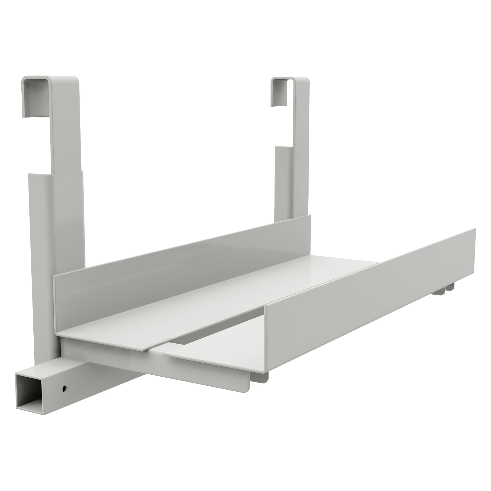 Support CPU pour établis TP/TPH, 180-225x450x50 mm, RAL 7035 gris, ESD - Treston 854440-49