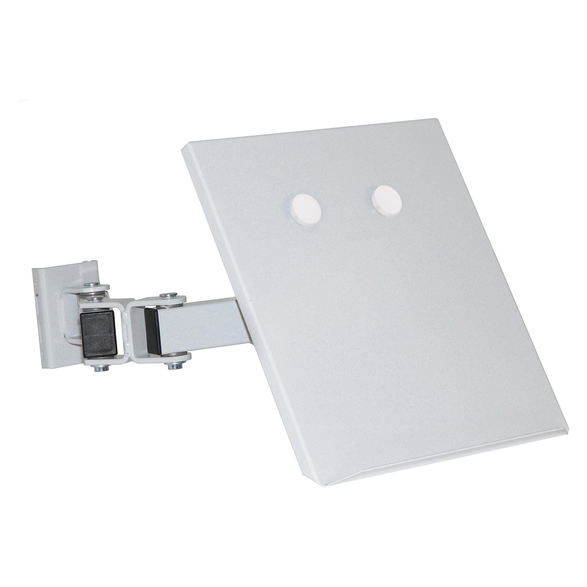 A4 document holder with double-joint arm, W x D 290 x 330 mm, ESD, load capacity 5 kg - Treston 92849008P