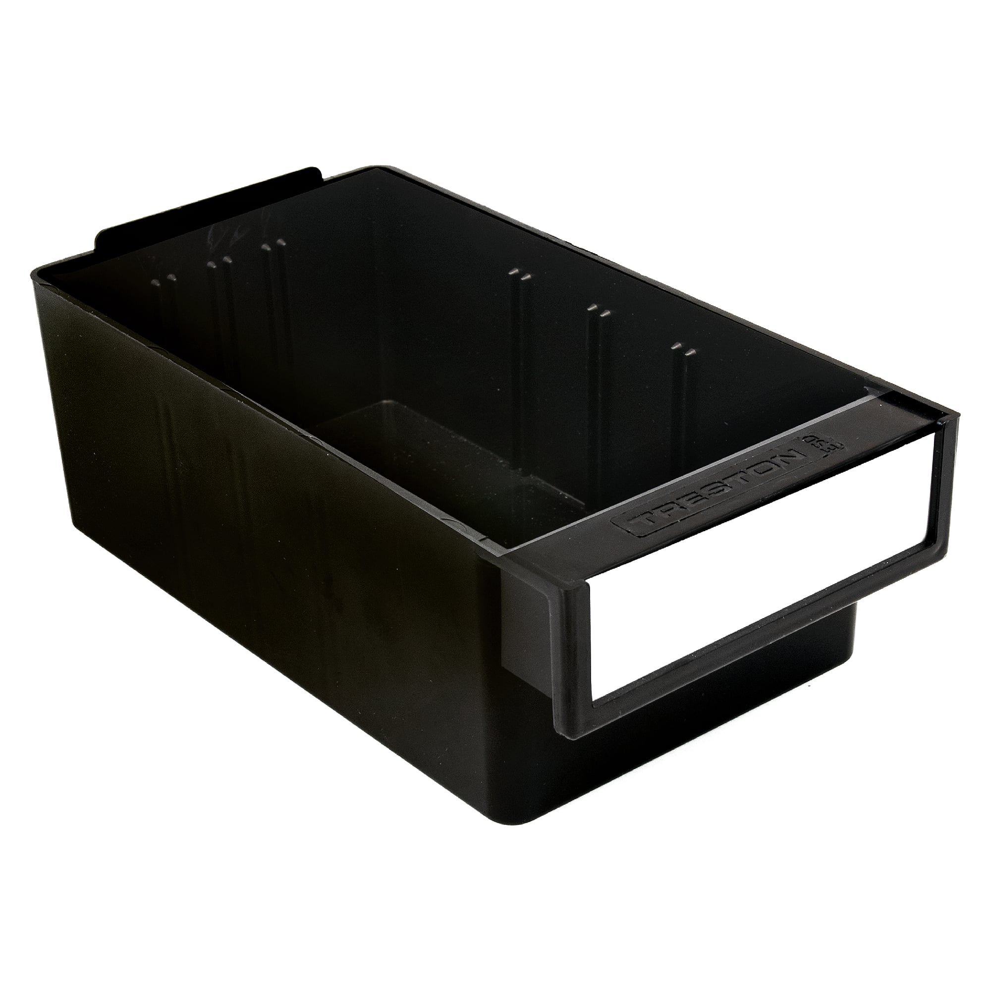 ESD-Einzelschublade 92x170x62 mm, schwarz, für Kleinteilemagazin - Treston L-64-4ESD