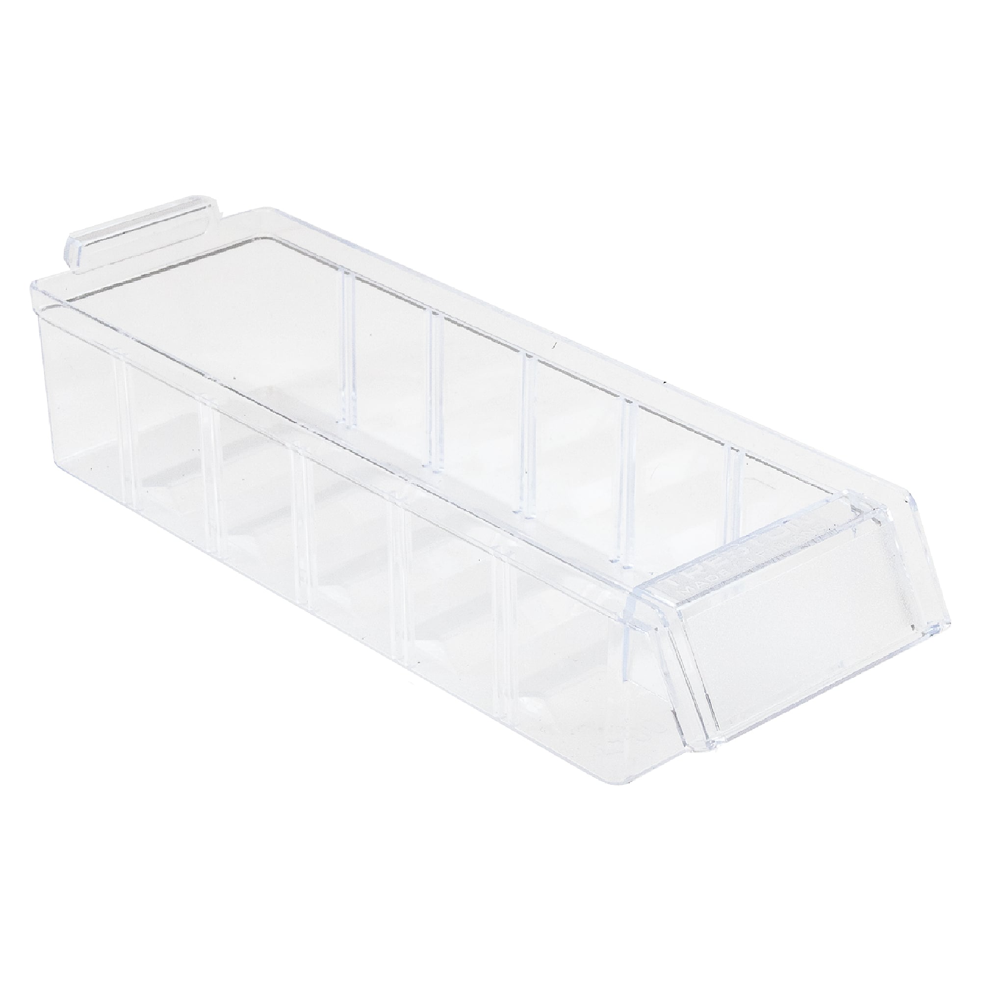 Einzelschublade für Kleinteilemagazin 55x175x37 mm, glasklar - Treston L-00