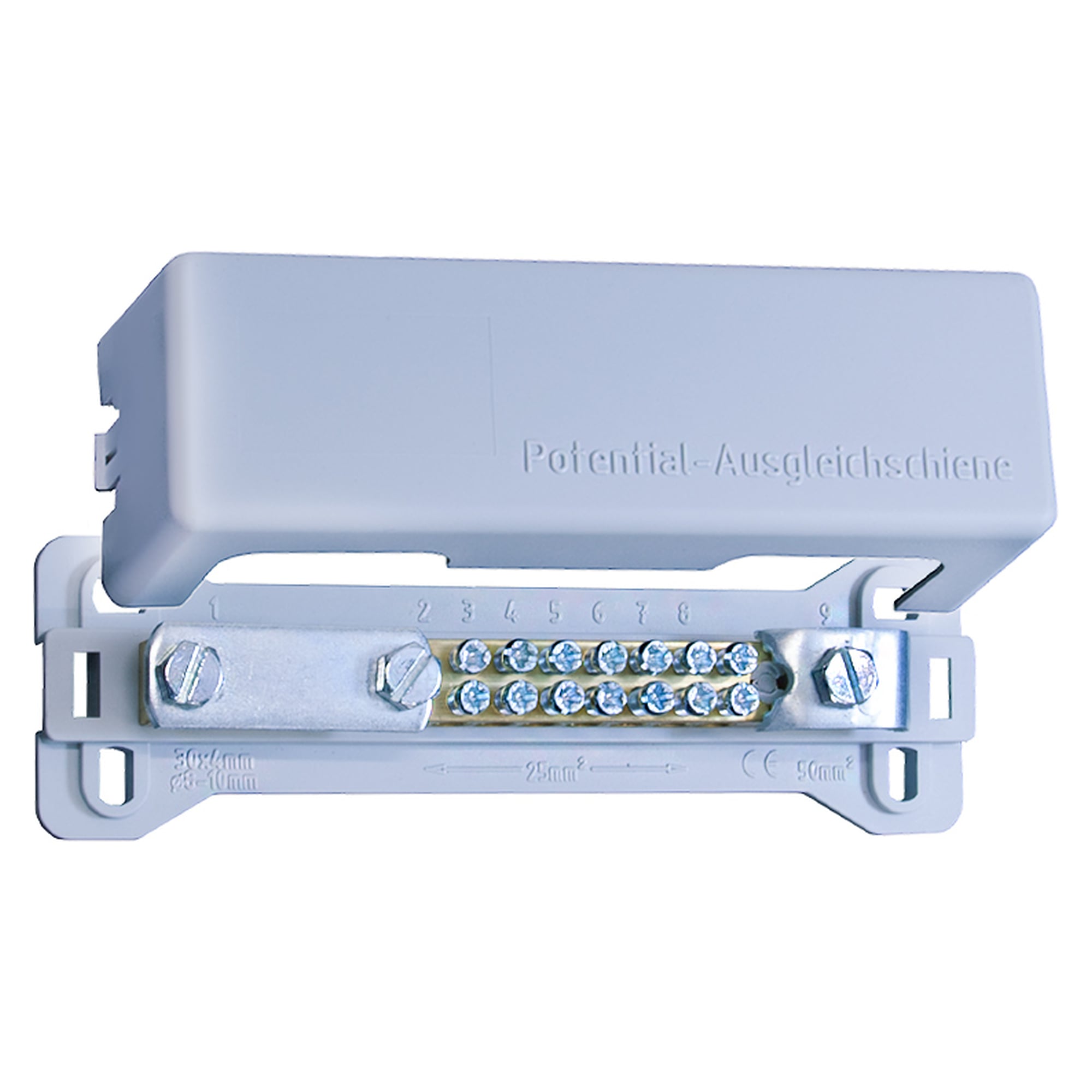 ESD common point ground rail (CPG) for workbenches and floors - Treston 860530-00