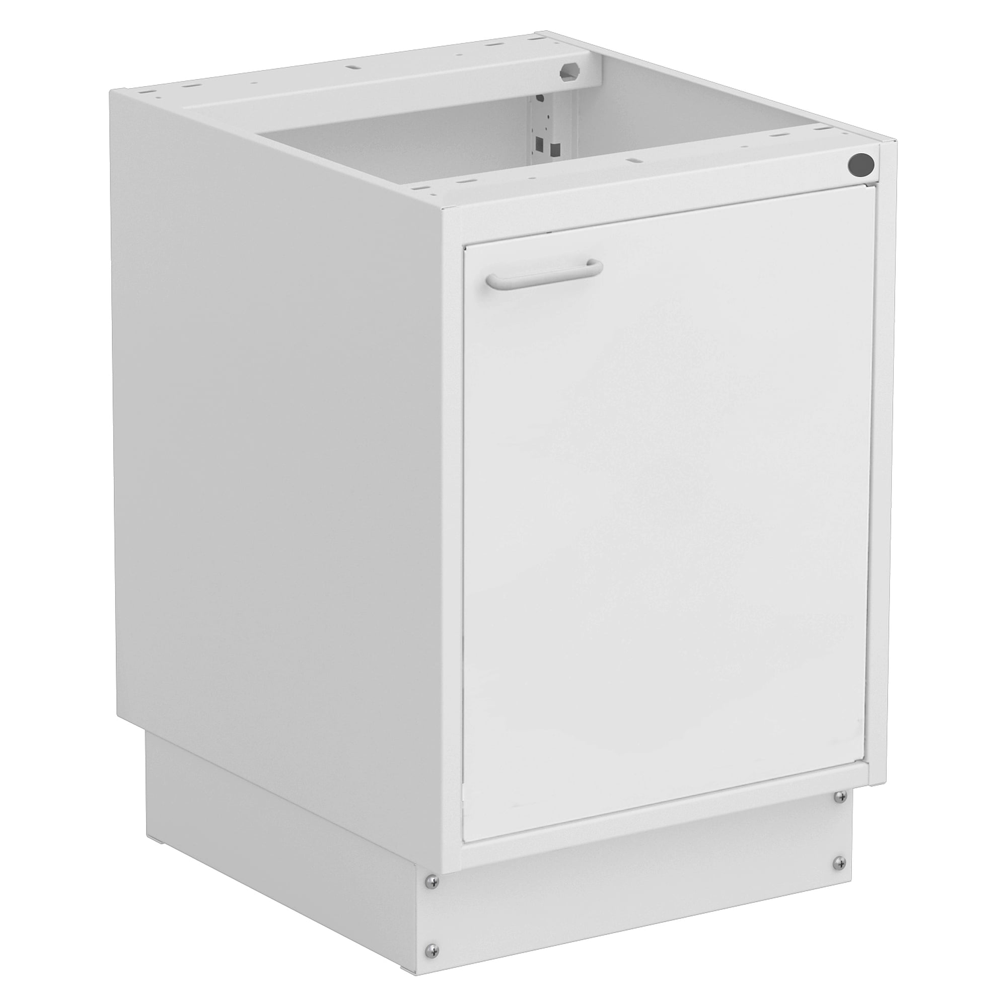 Armoire ESD 45/56 avec socle, porte à droite, RAL 7035 gris - Treston 60649205