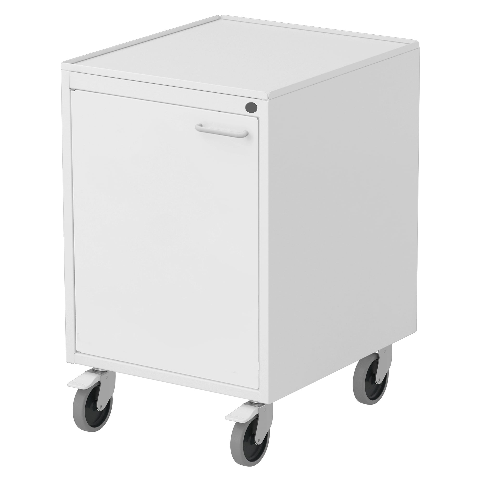 ESD cabinet 45/56 with castors, door left, RAL 7035 grey - Treston 60649306