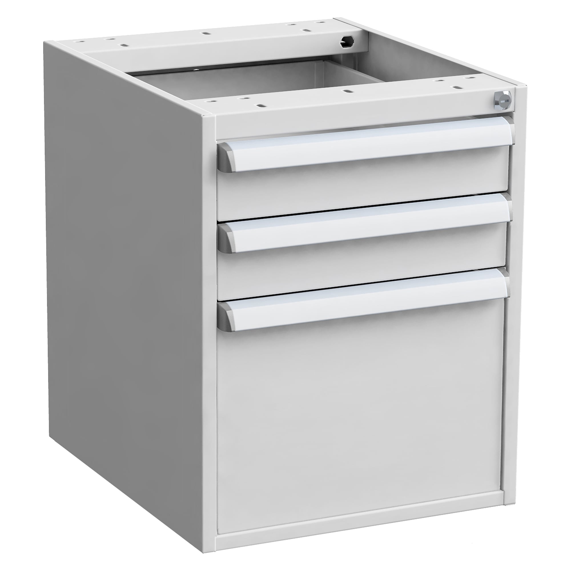Bloc tiroirs 45/56-10 standard, ESD, 2x100/1x300 mm pour dossiers suspendus - Treston 60649110