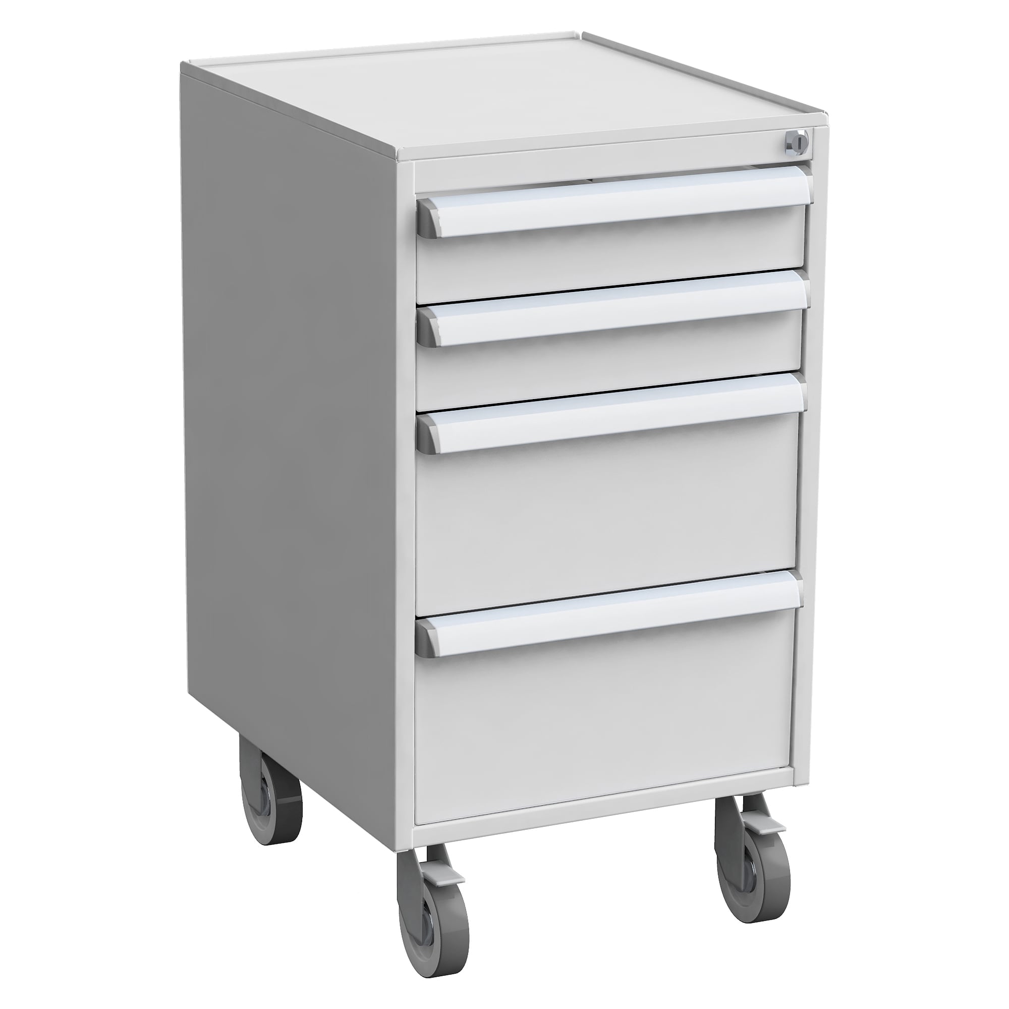 Schubladenblock 45/66-6 mit Rollen, 450x520x800 mm, ESD - Treston 60749306