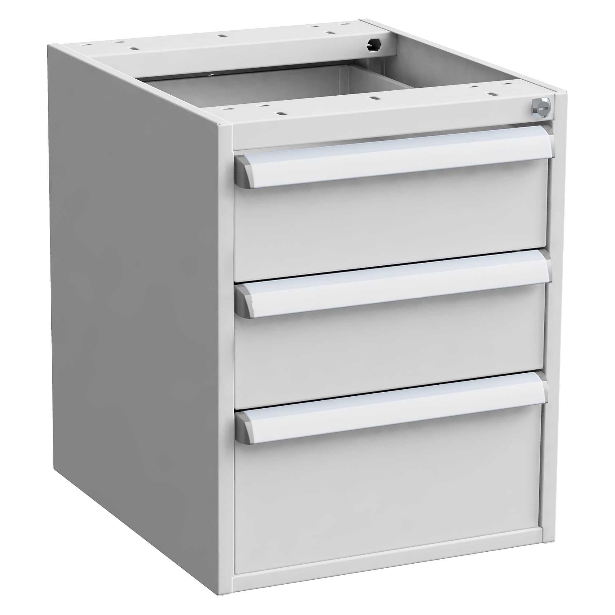 Schubladenblock 45/56-7 Standard, ESD, 2x150/1x200 mm Schubladen - Treston 60649107
