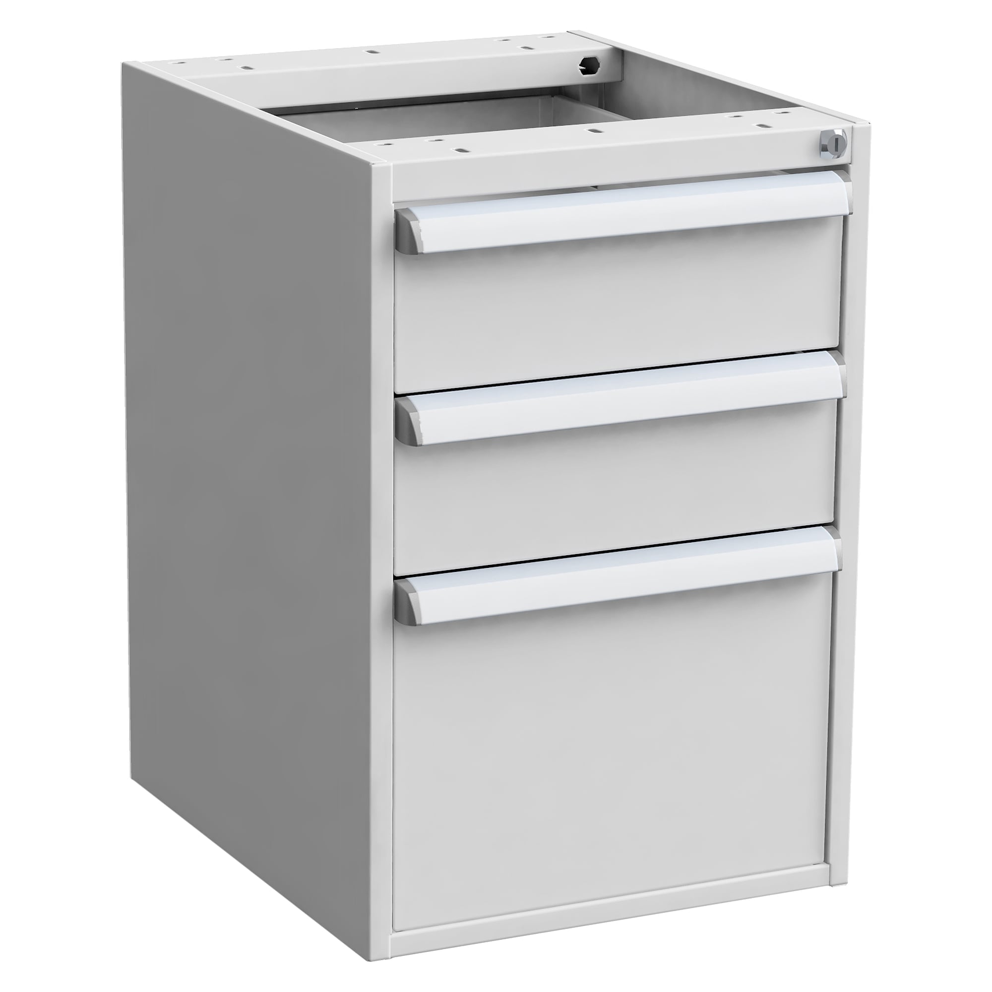 Schubladenblock 45/66-13 Standard, 450x520x660 mm, 2x150 und 1x300 mm, ESD - Treston 60749113