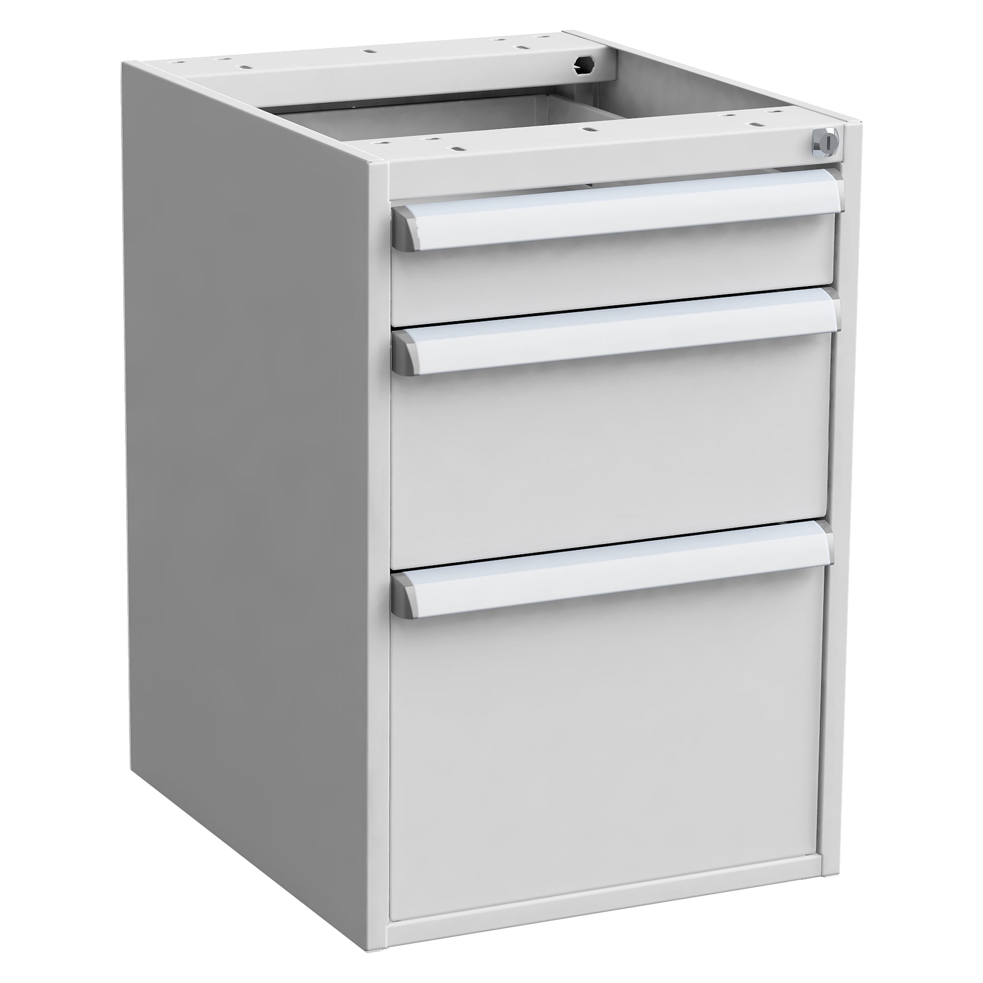 Bloc tiroirs 45/66-14 Standard, 450x520x660 mm, 1x100 1x200 1x300 mm, ESD - Treston 60749114