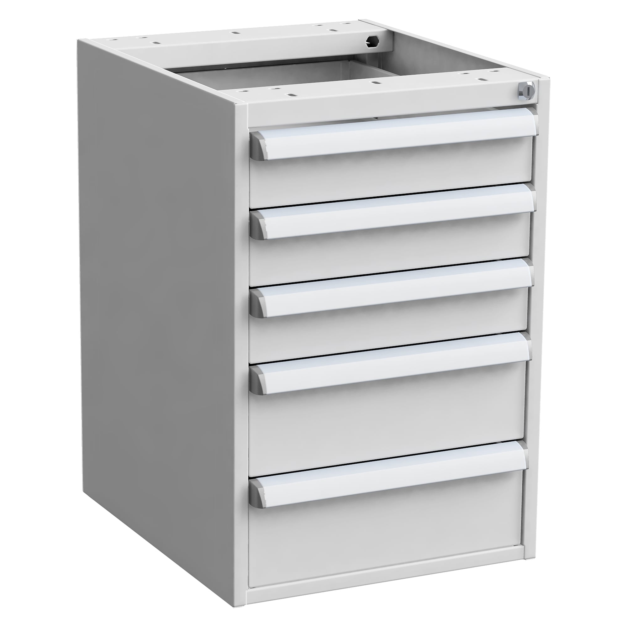 Schubladenblock 45/66-2 ESD, 450x520x660 mm, 3x100 + 2x150 mm Schubladen - Treston 60749102