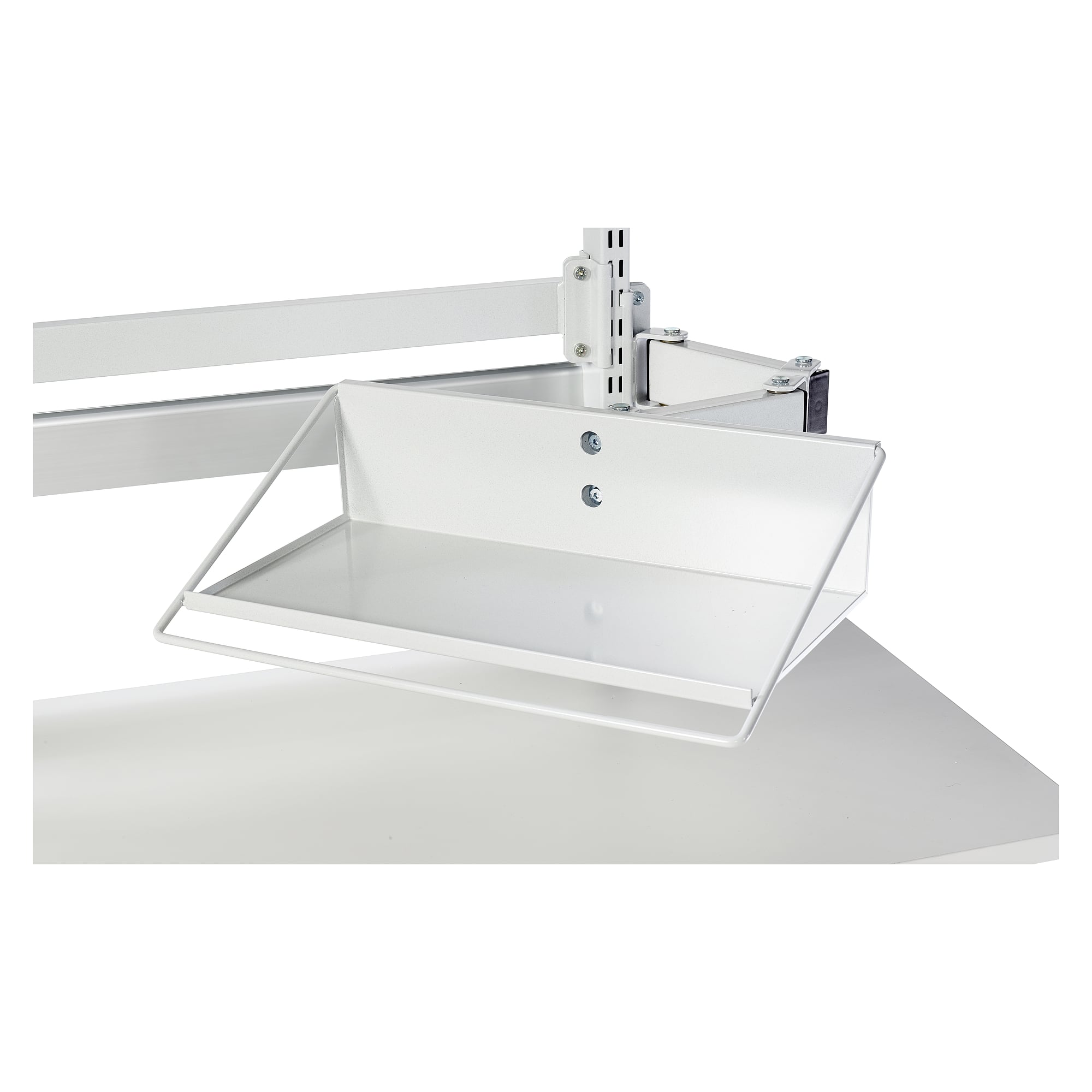 Geräteablage mit Schwerlastarm, 500x250x125 mm, Tragkraft 30 kg, ESD - Treston 92849003P