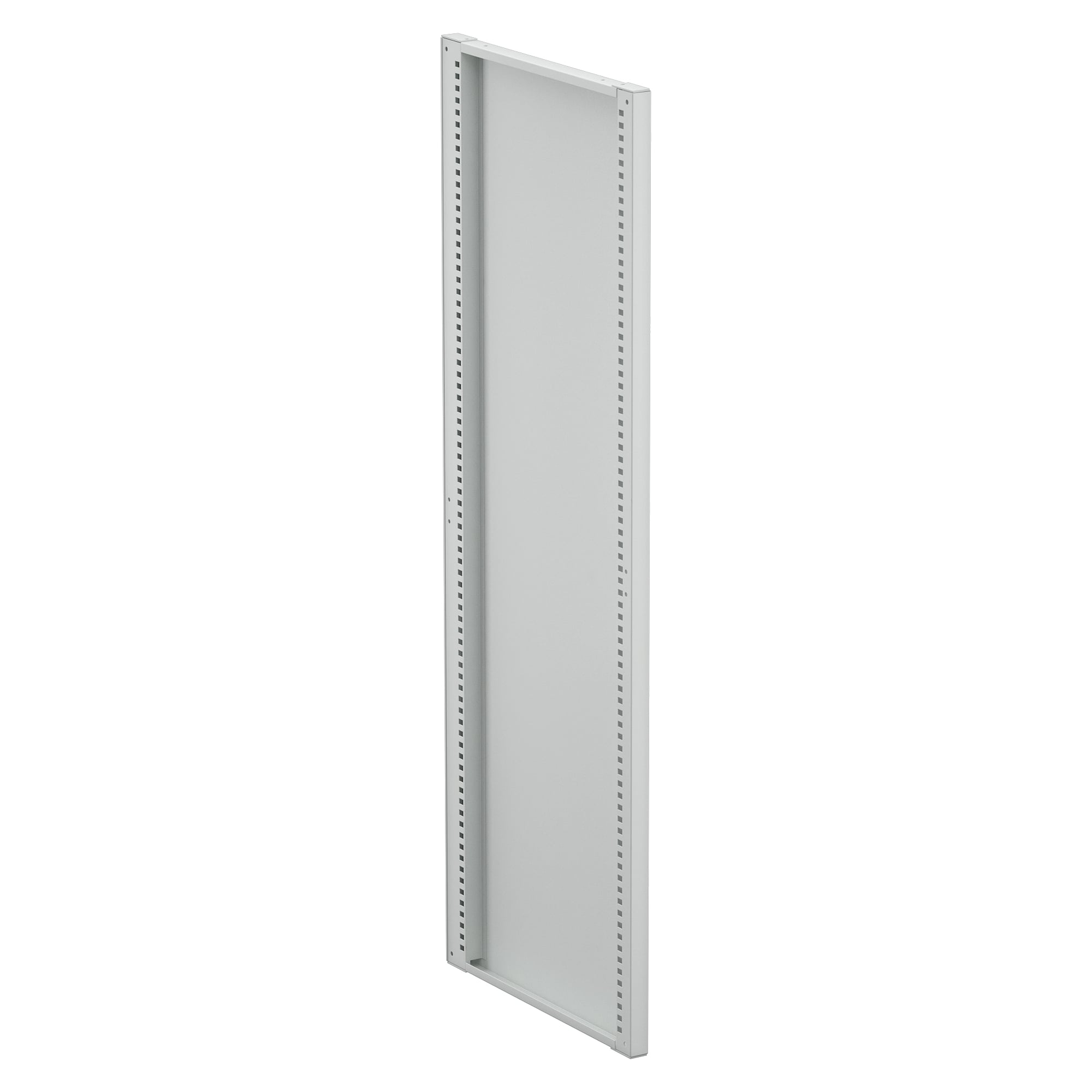 Geschlossener Rahmen für Schwerlastregalsystem, 45 x 714 x 2000 mm, grau - Treston 852001-49