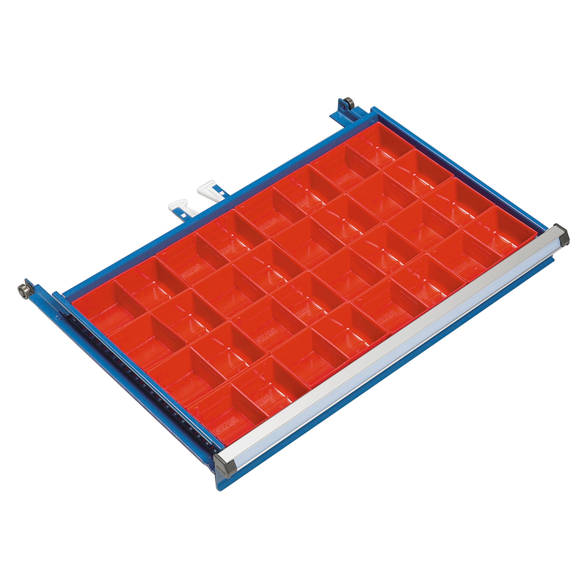 Bin tray insert for drawer block 71, drawer height 75 mm - Treston 854064-00
