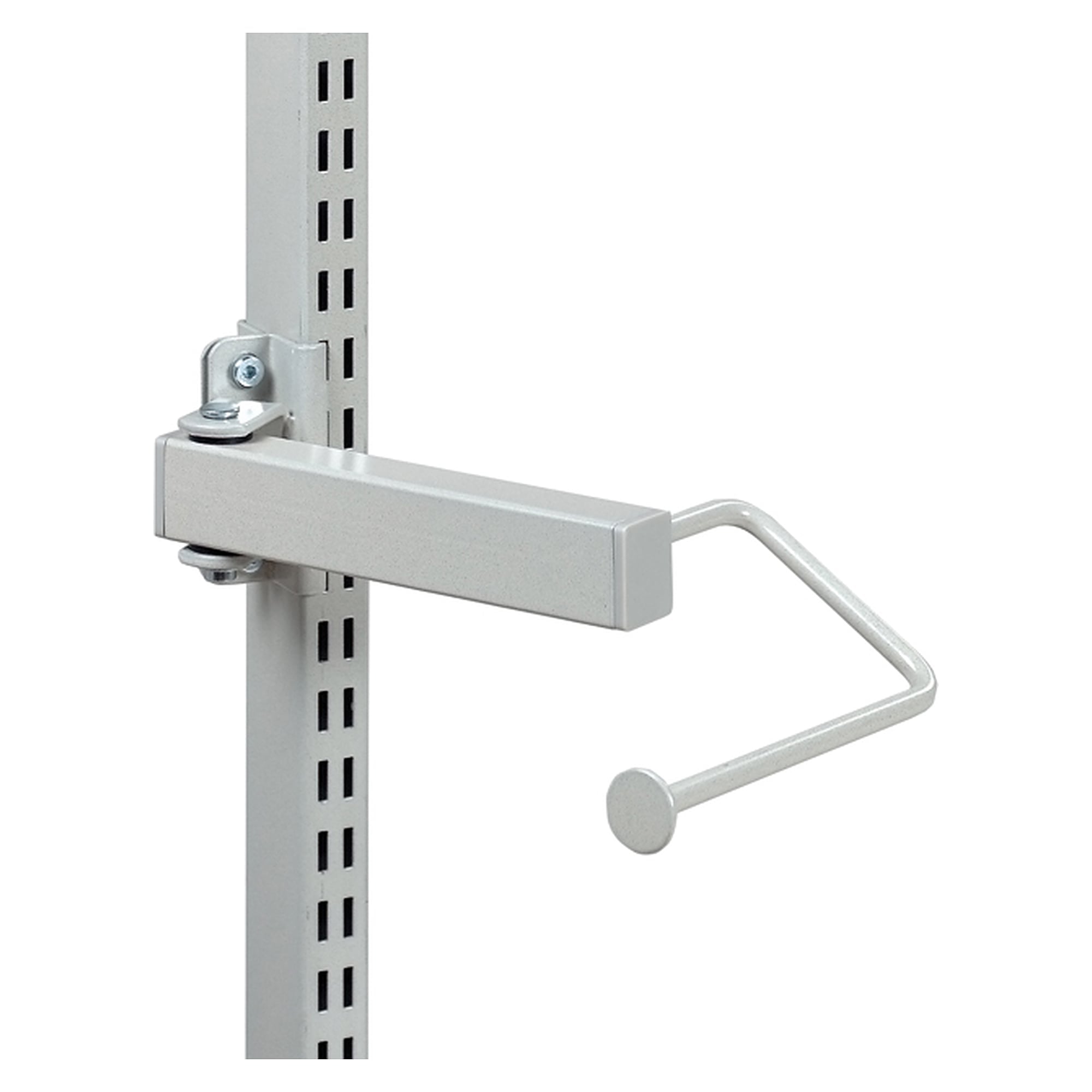 Rollenhalter für Rasterrohr, für kleine Rollen bis 300 mm, Breite 175 mm, ESD - Treston 860841-49