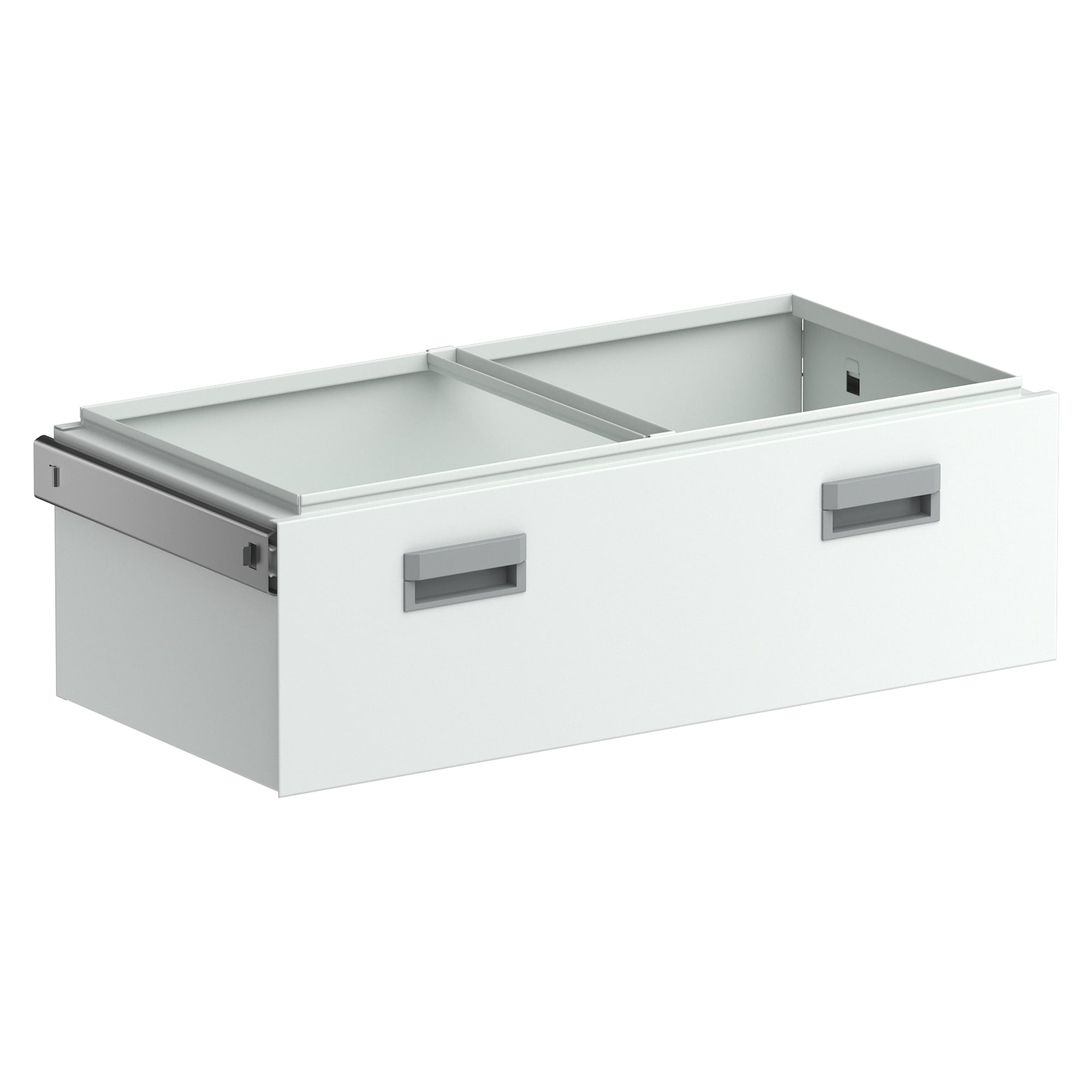 Suspension file drawer for industrial cabinet 80, WxDxH 724x350x240 mm, 30 kg, ESD - Treston 854348-49