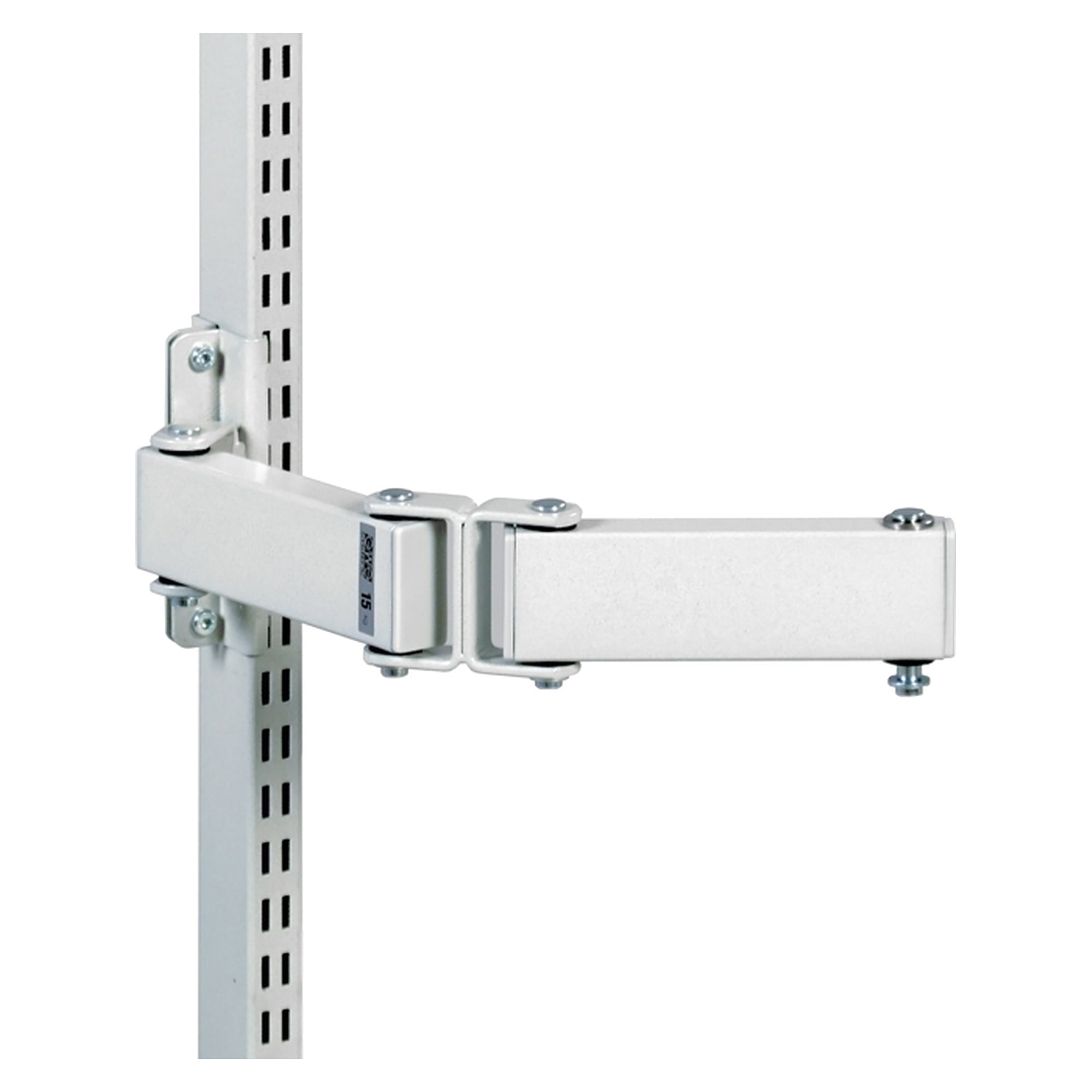 Double-joint swivel arm 60 mm, length 200 + 200 mm, load capacity 15 kg, ESD - Treston 880010-49
