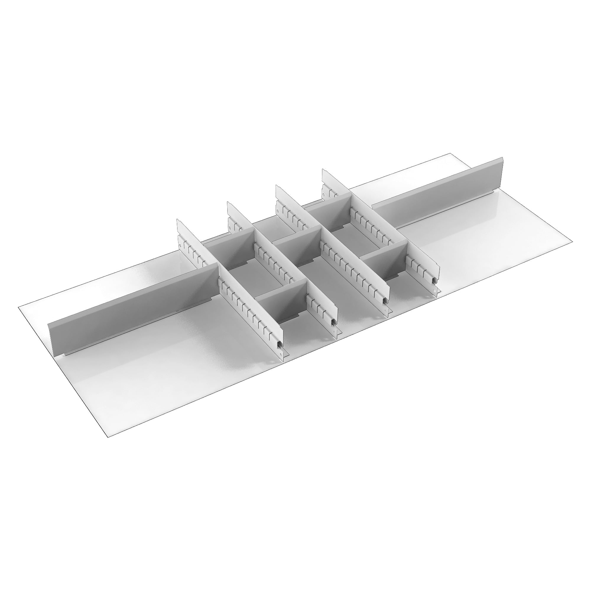 Length and cross divider set 1 ESD for drawers - Treston 834507-49